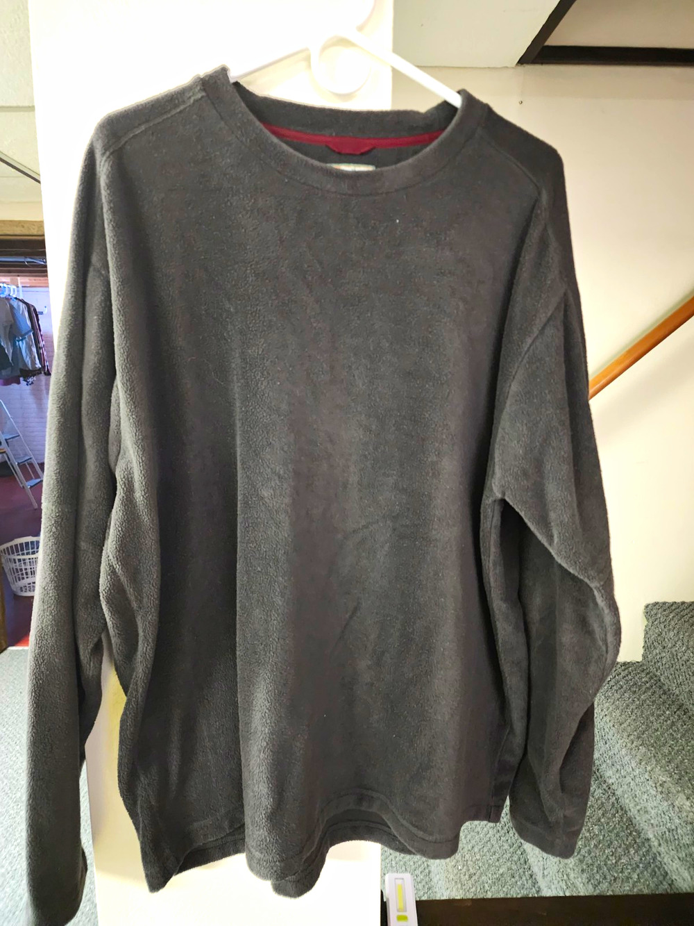 Horny Toad Men's Green Fleece Mock Neck Pullover Sweatshirt XL
